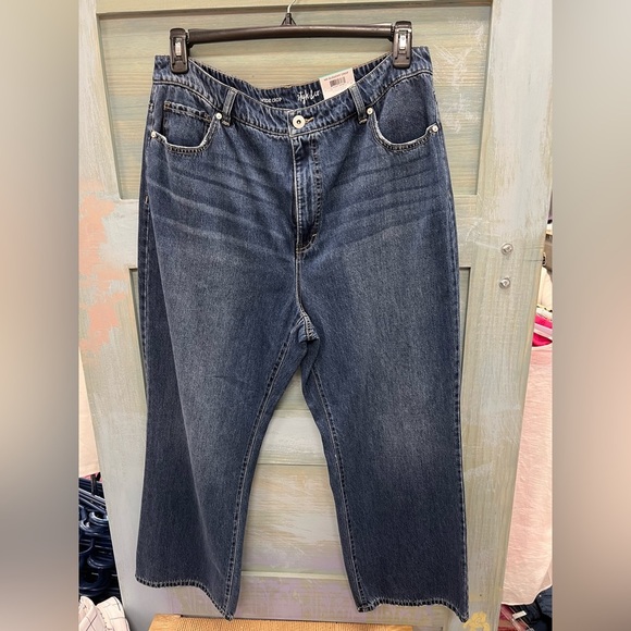 Style & Co Dark Wash High Rise - Picture 1 of 3
